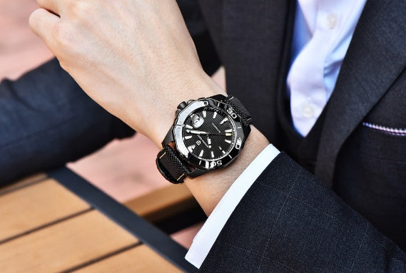 PAGANI DESIGN Men’s Automatic Dive Watch Men's Self-winding mechanical movement Watches