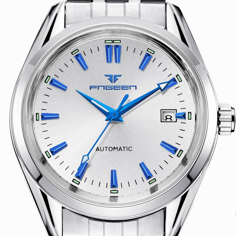 FNGEEN Automatic Stainless Steel Watch