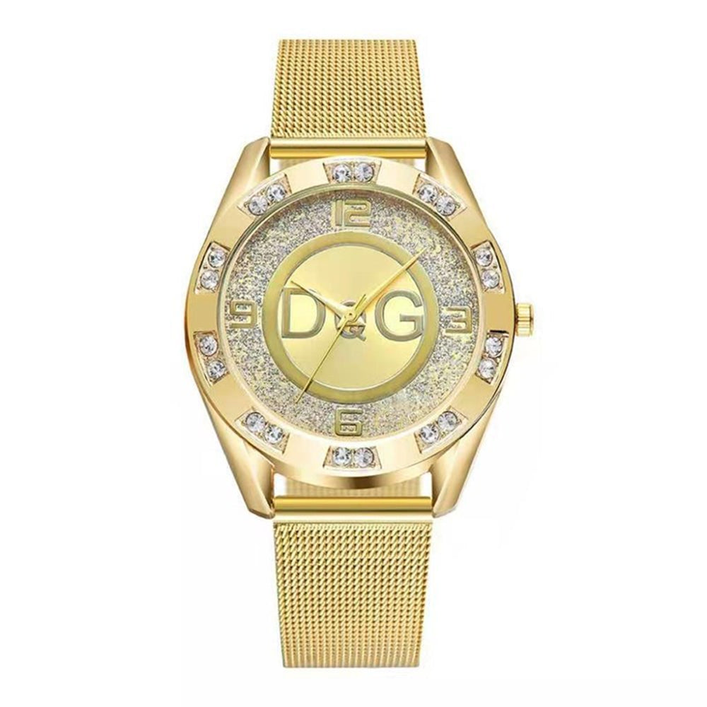DQG Women's Starry Sky Diamond-encrusted Quartz Watch