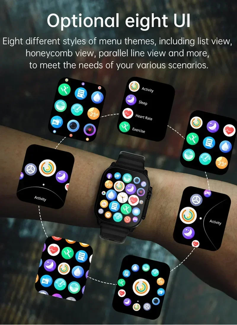 LAXASFIT T900Ultra Smartwatch Bluetooth