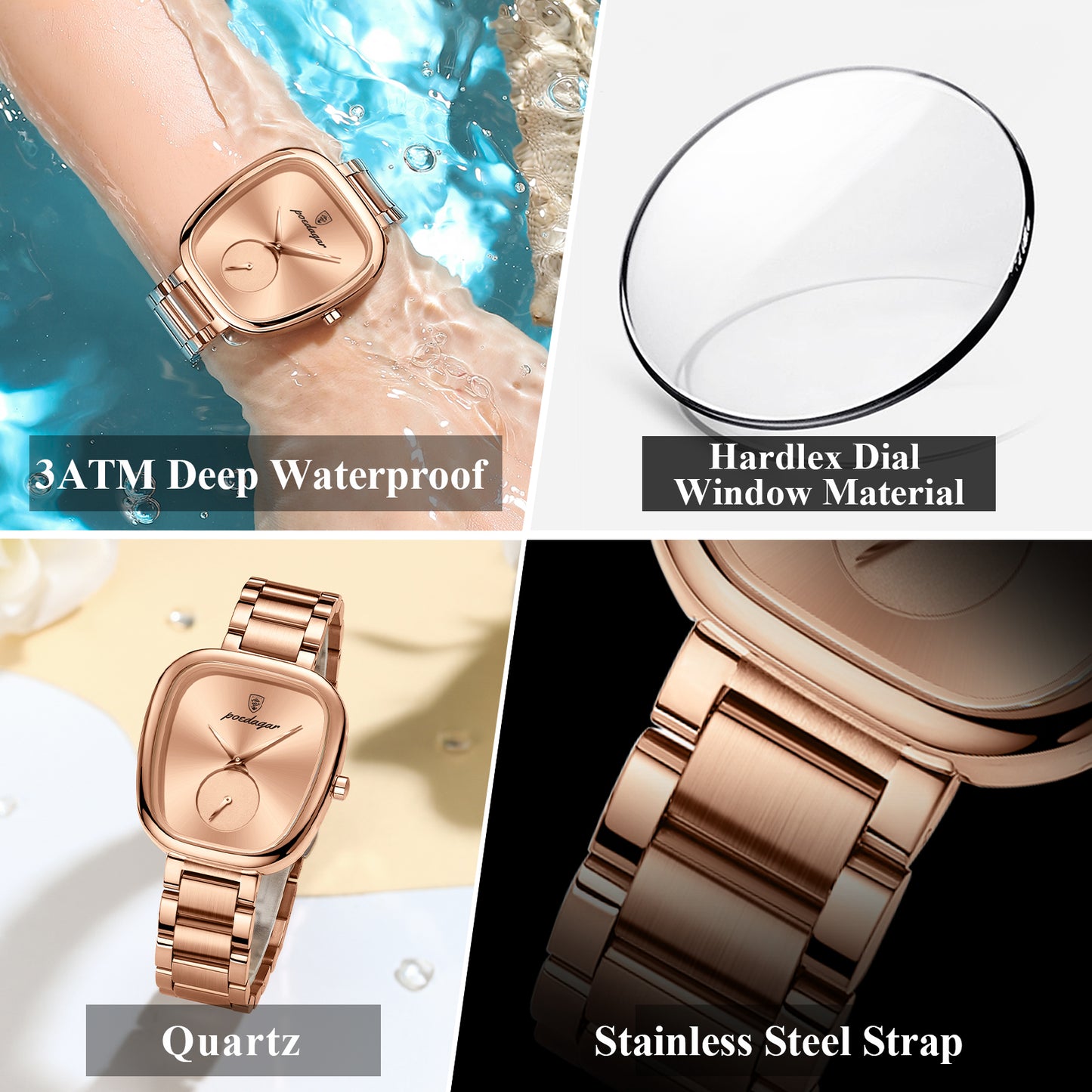 POEDAGAR Luxury Women's Watches