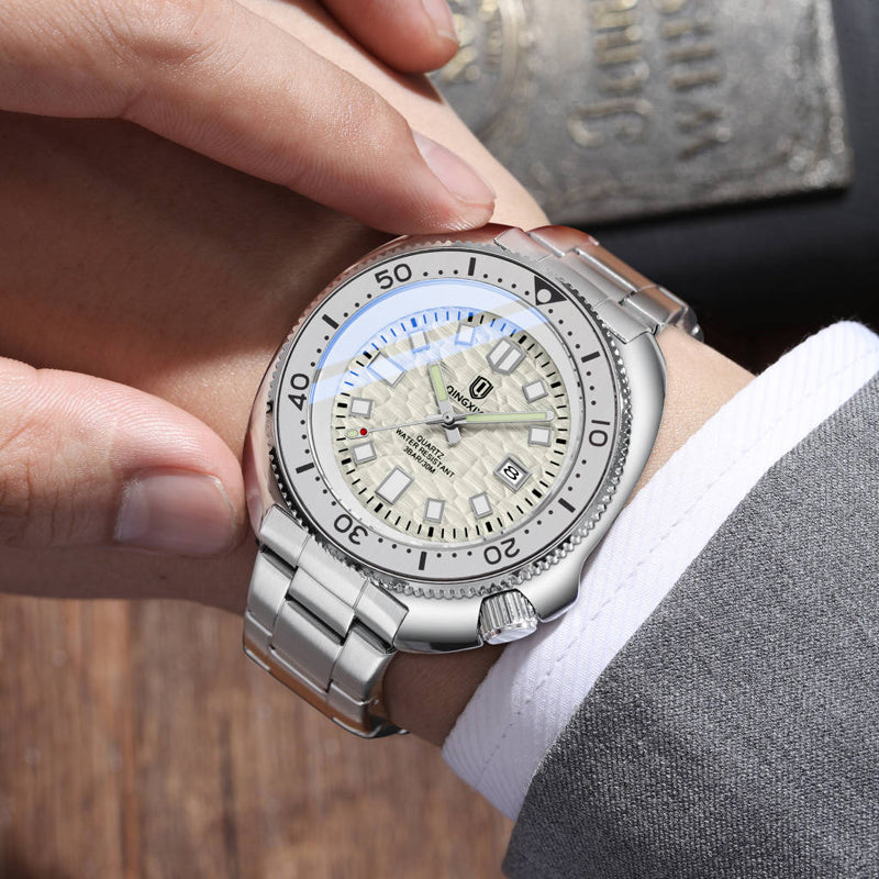 QINGXIYA Brand New Quartz Watch for Men
