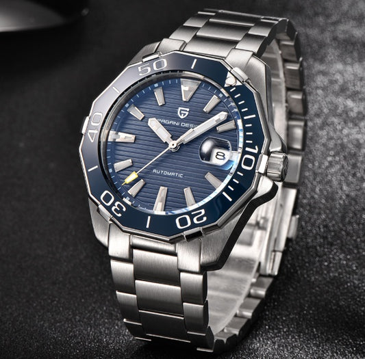 PAGANI DESIGN Men’s Automatic Dive Watch Men's Self-winding mechanical movement Watches