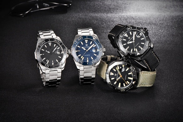 PAGANI DESIGN Men’s Automatic Dive Watch Men's Self-winding mechanical movement Watches