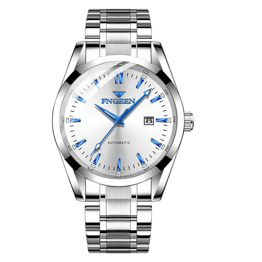 FNGEEN Automatic Stainless Steel Watch