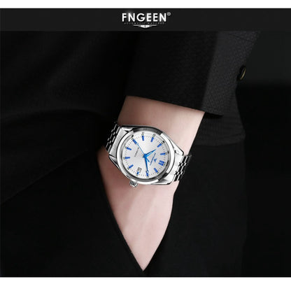 FNGEEN Automatic Stainless Steel Watch