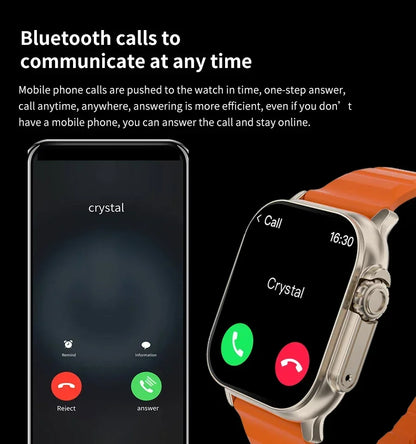 LAXASFIT T900Ultra Smartwatch Bluetooth