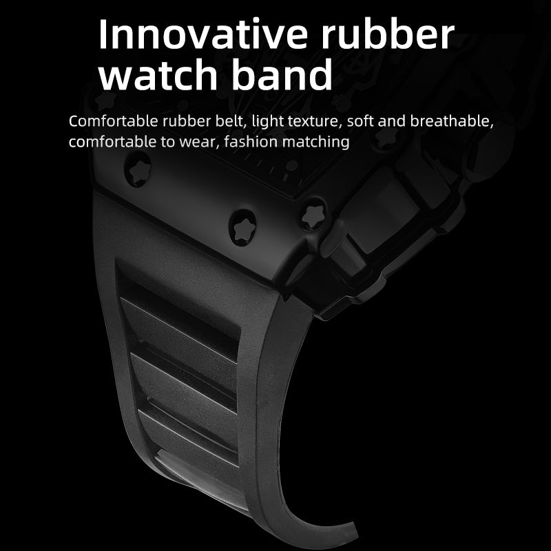 Large Dial Waterproof Luminous  Quartz Watch For Men