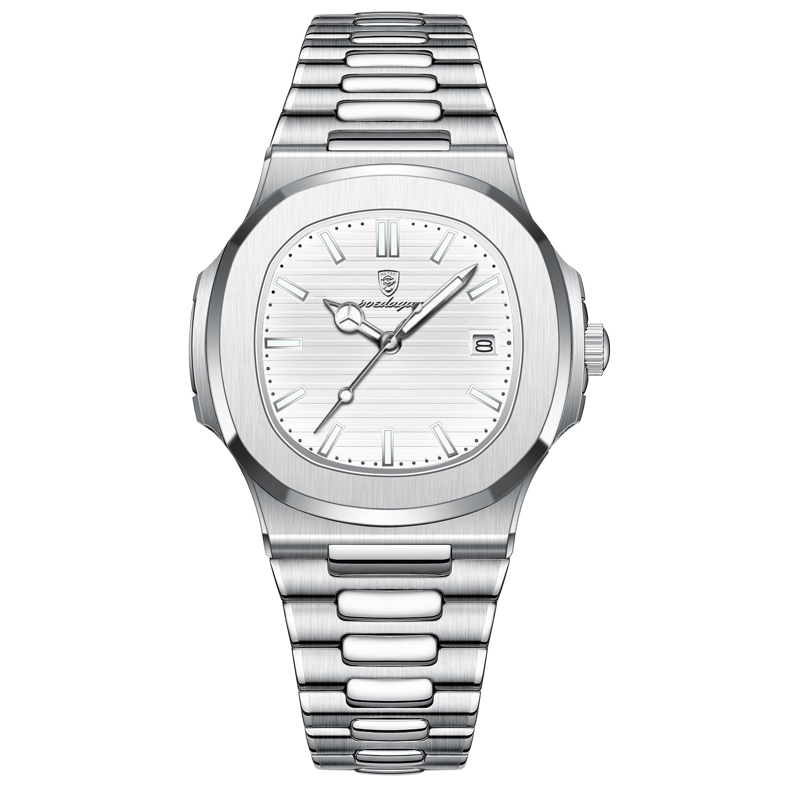 POEDAGAR Brand Business Luminous Waterproof Watch For Men & women