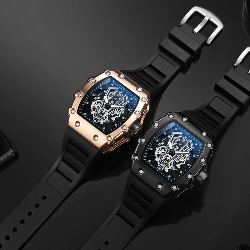 Large Dial Waterproof Luminous  Quartz Watch For Men