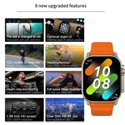 LAXASFIT T900Ultra Smartwatch Bluetooth
