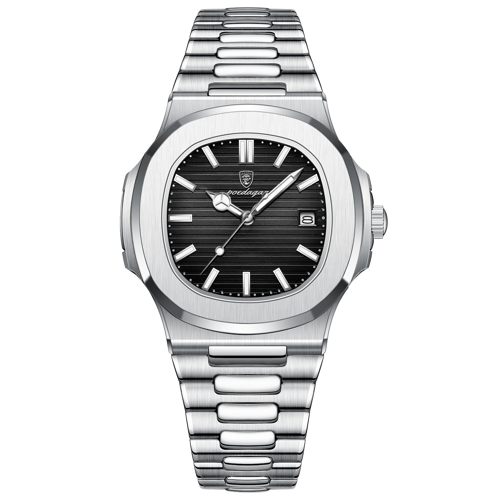 POEDAGAR Brand Business Luminous Waterproof Watch For Men & women