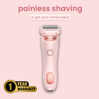 Electric Foil Shaver for Women, Stainless Steel Blade, USB Rechargeable, Wet/Dry Use, 800mAh Battery, 30-45 Min Runtime, Washable Razor, for Full Body Hair Removal - Underarm, Leg, Face, Bikini Area